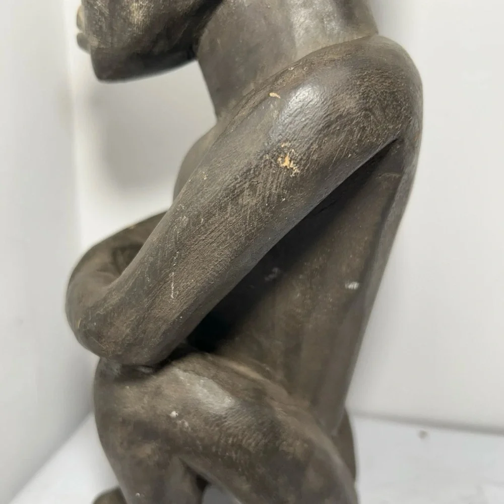 12” Bulul, Ifugao, Northern Luzon, Philippines Filipino, wood carving Sculpture - Picture 6 of 16